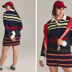 Anthropologie Mare Mare Polo Dress Plus Size